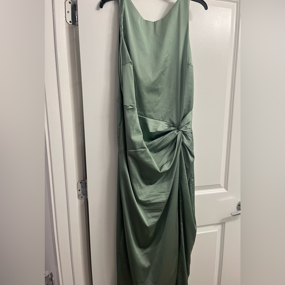Abercrombie & Fitch Sage Satin Dress